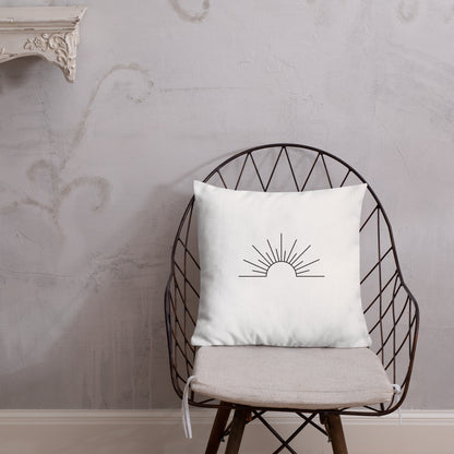 RISES EVERY STEP III./Premium Pillow