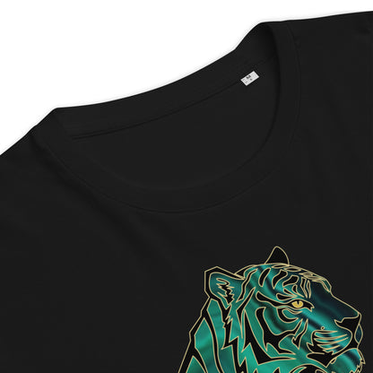 Organic Cotton T-Shirt/Malachite Tiger